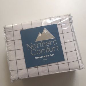 Northern Comfort King size Flannel sheet set